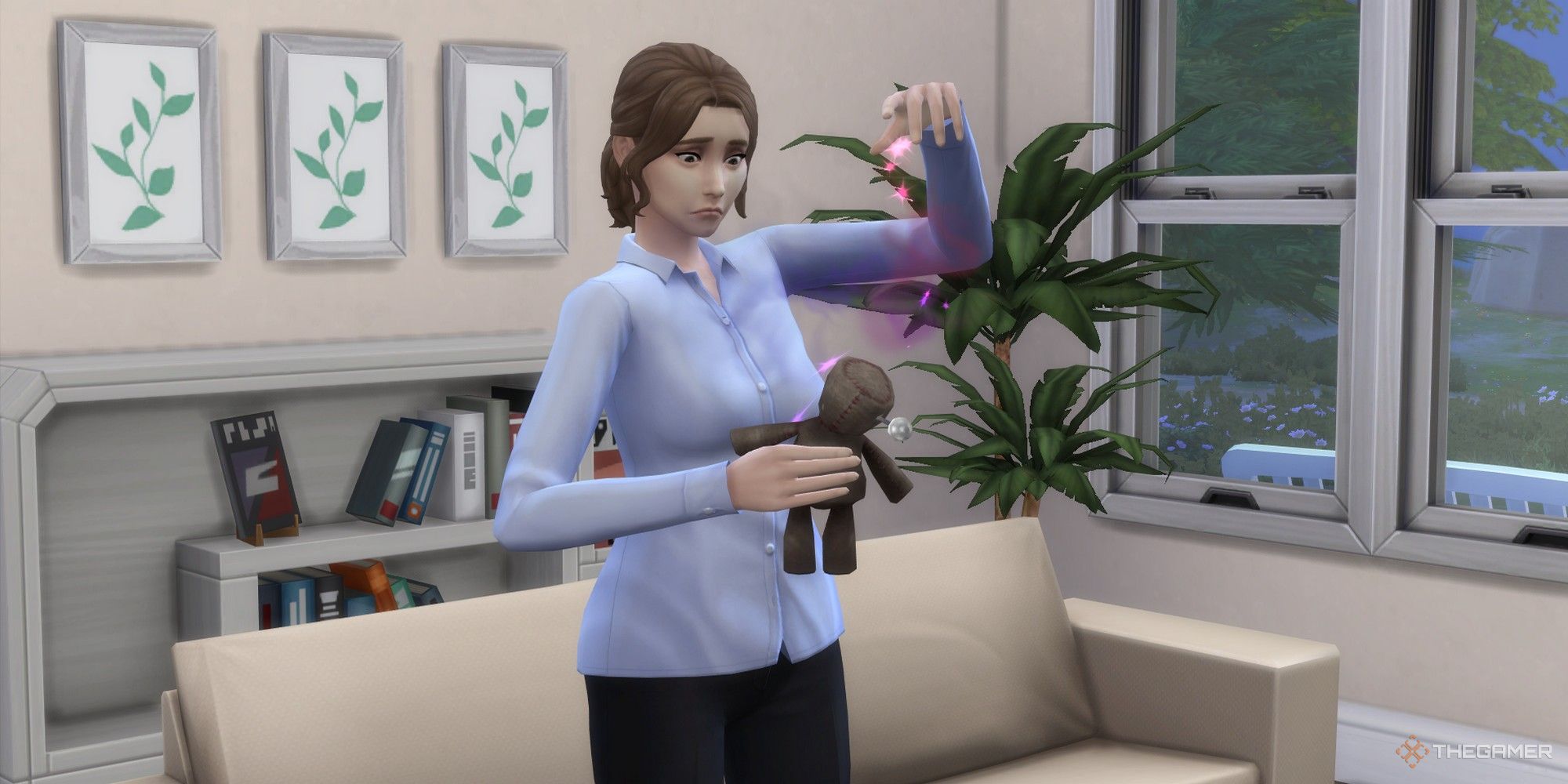 Подробнее о статье The Sims 4: Как использовать куклу вуду