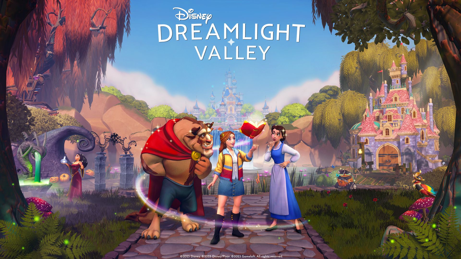 Обновление рекламного арта Disney Dreamlight Valley «Очарованные приключения»