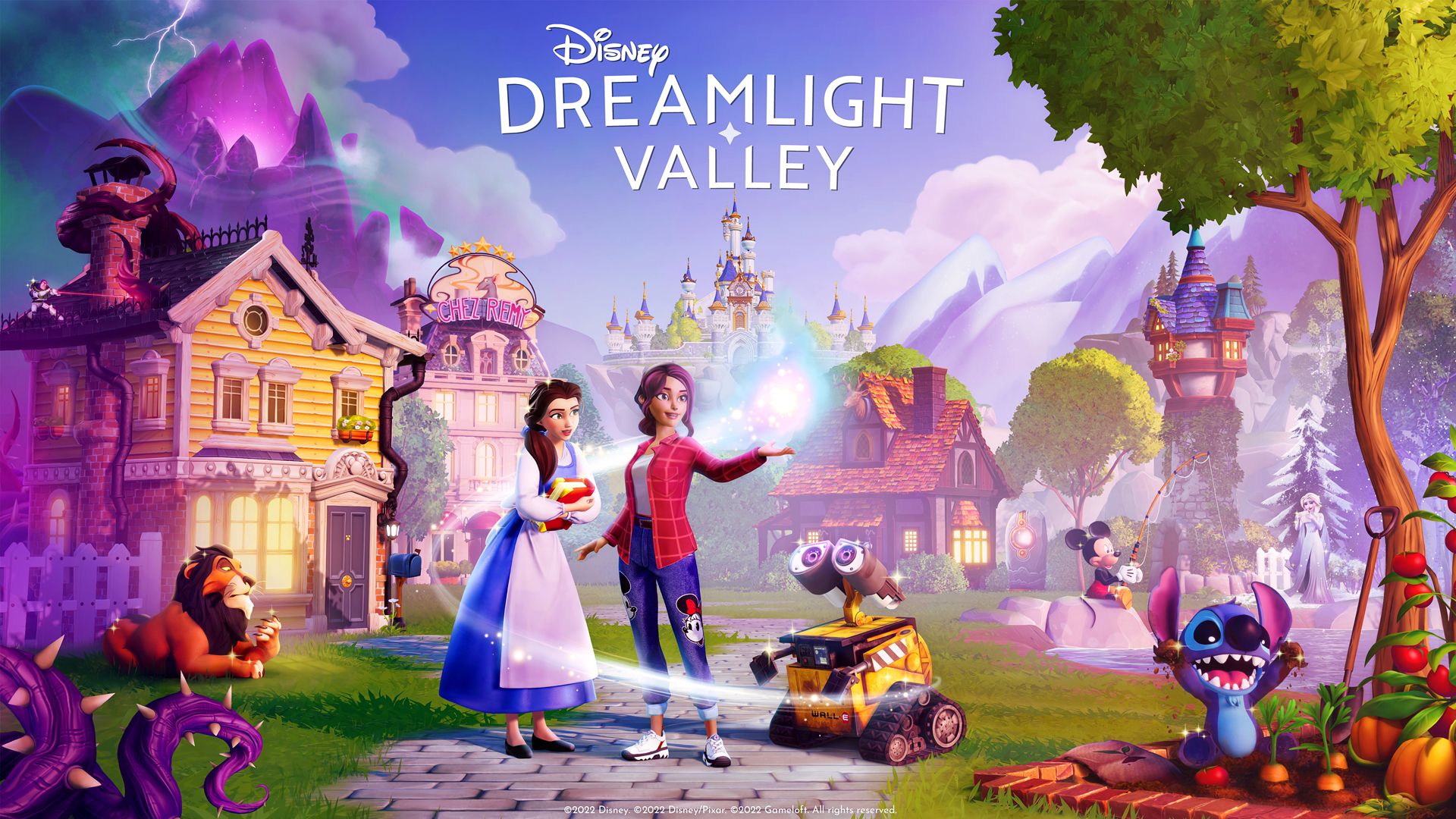 Рекламное искусство Disney Dreamlight Valley
