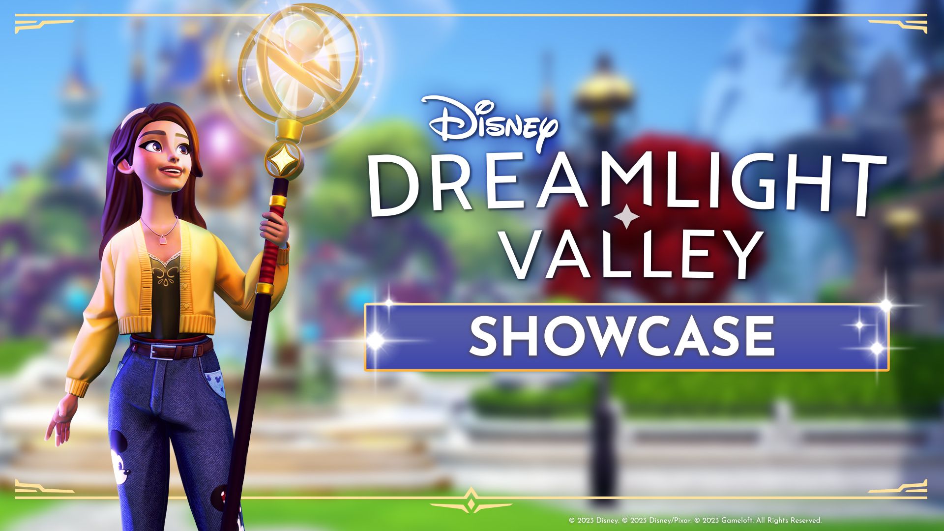 Витрина Disney Dreamlight Valley с изображением Аватара и нового Королевского инструмента