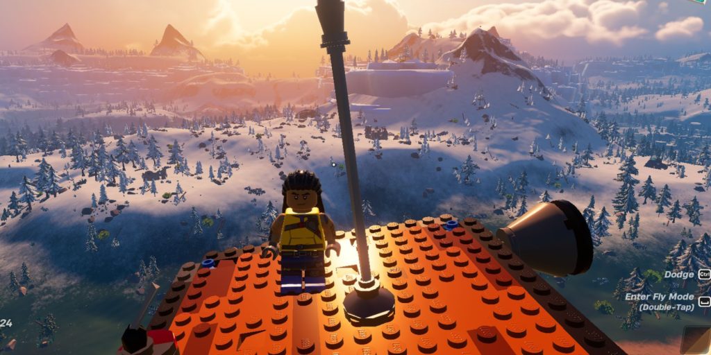 Как быстро путешествовать в LEGO Fortnite