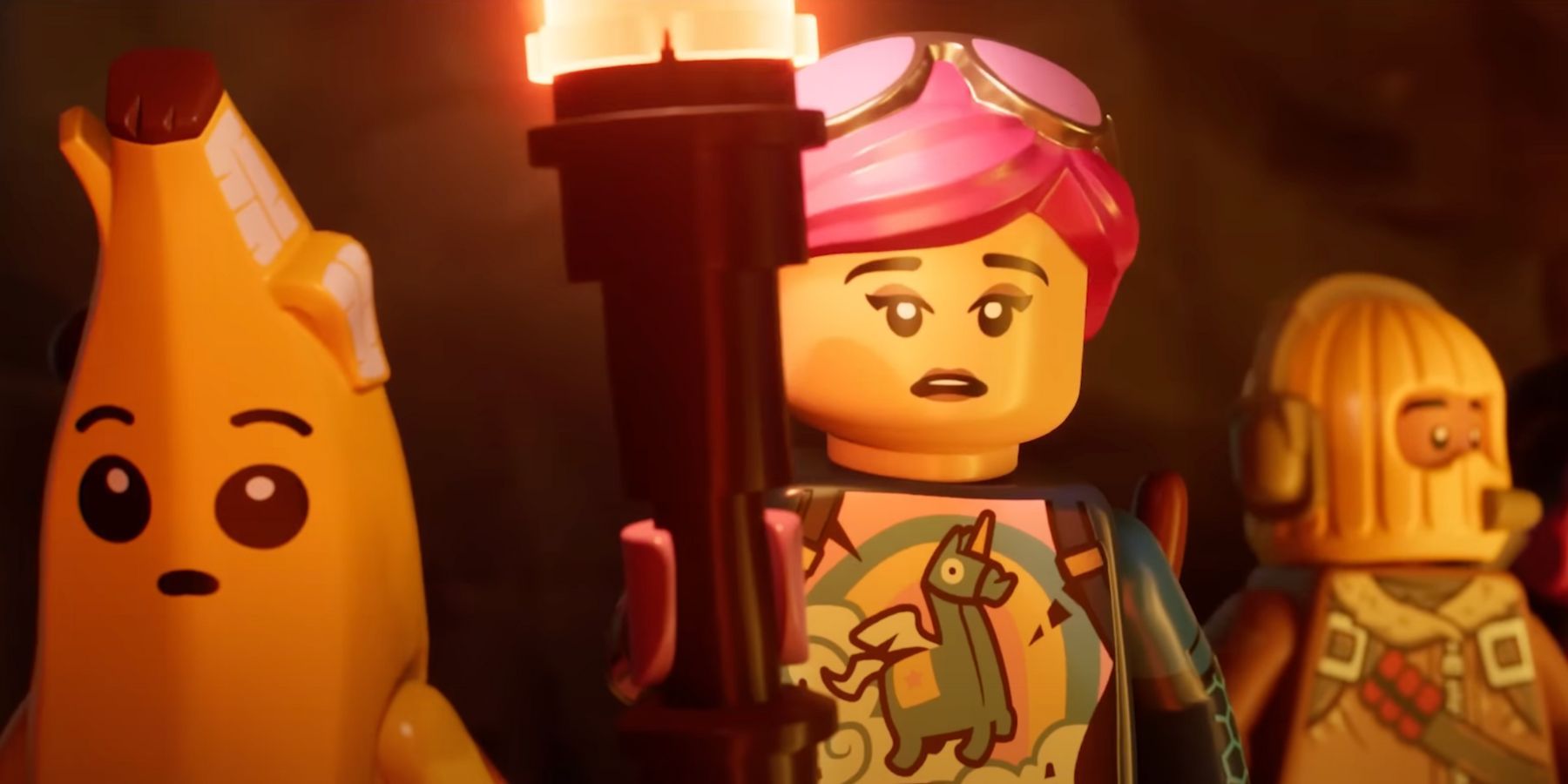 Lego Fortnite: несколько персонажей