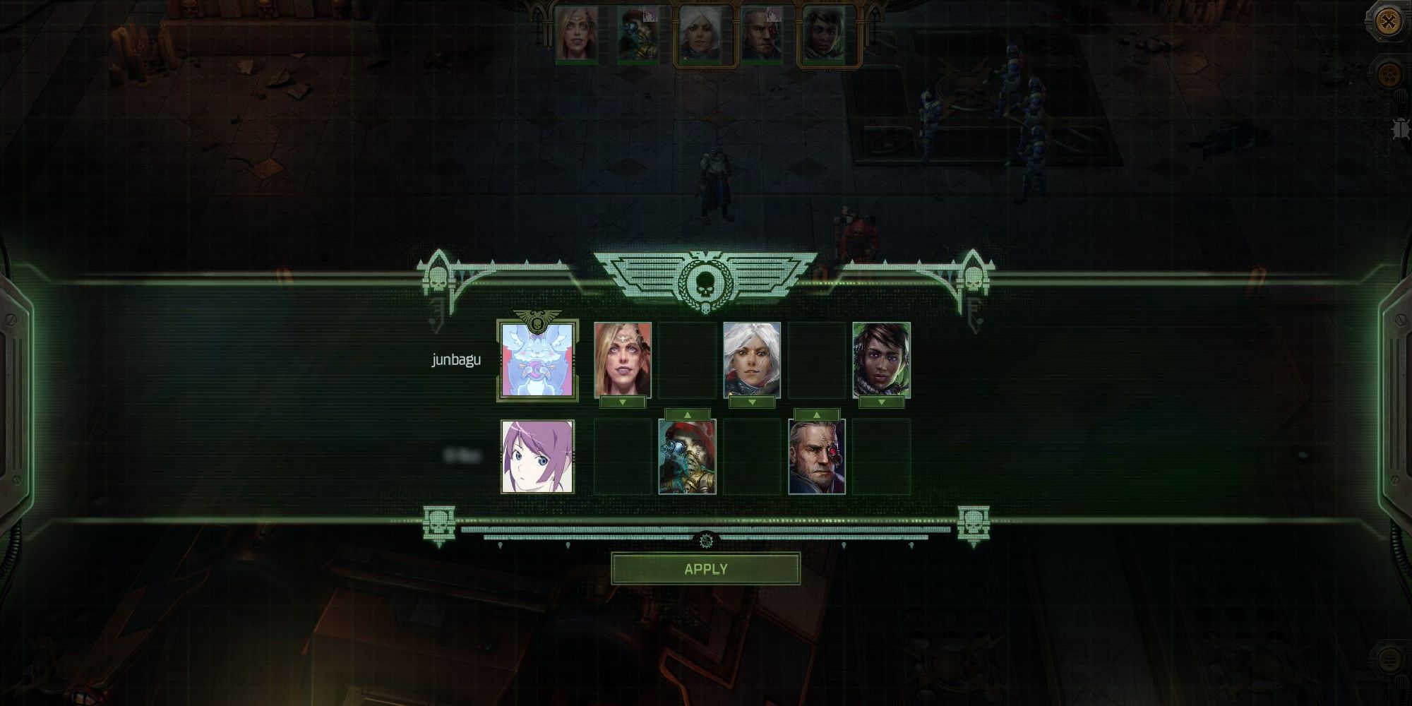 Торговец-мошенник Warhammer выбирает игровых персонажей для кооперативного режима