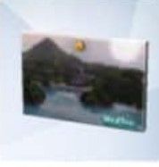 На открытке изображен остров Парадизо.