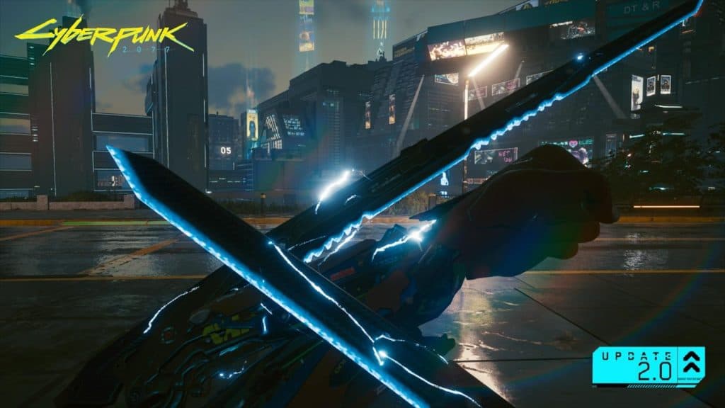 Mantis Blades в Cyberpunk 2077