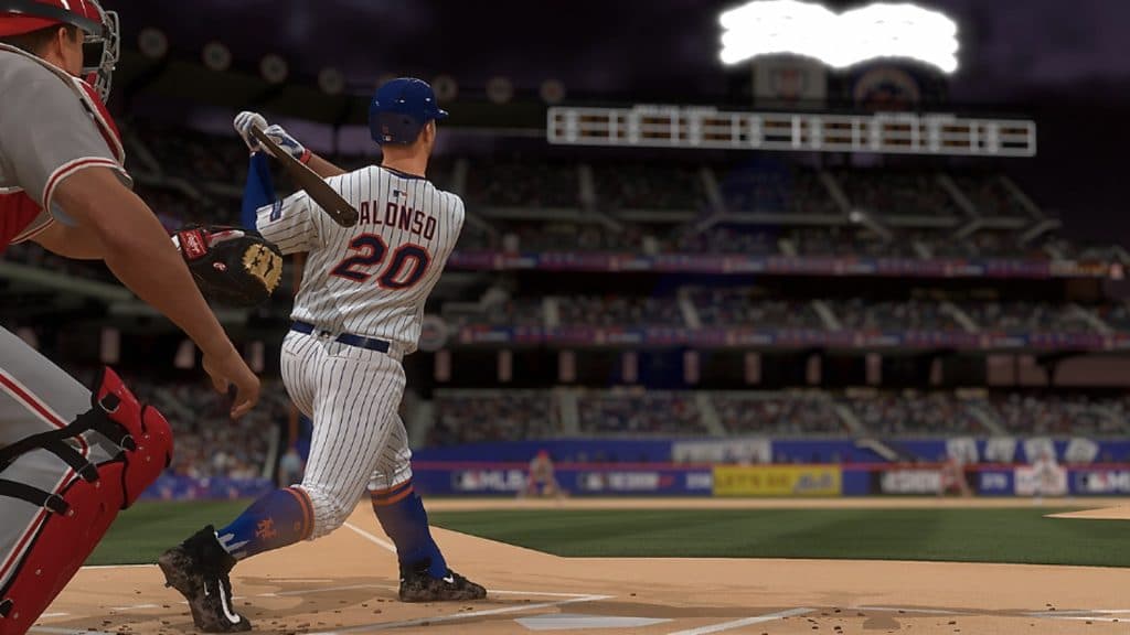 Изображение игрового процесса MLB The Show 24.